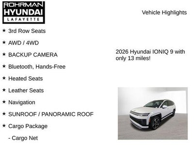 2026 Hyundai IONIQ 9 Performance Limited