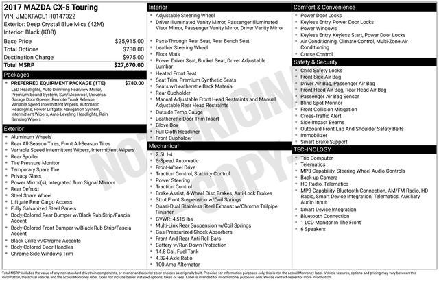 2017 Mazda Mazda CX-5 Touring