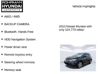 2013 Nissan Murano LE