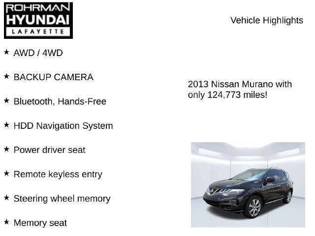 2013 Nissan Murano LE