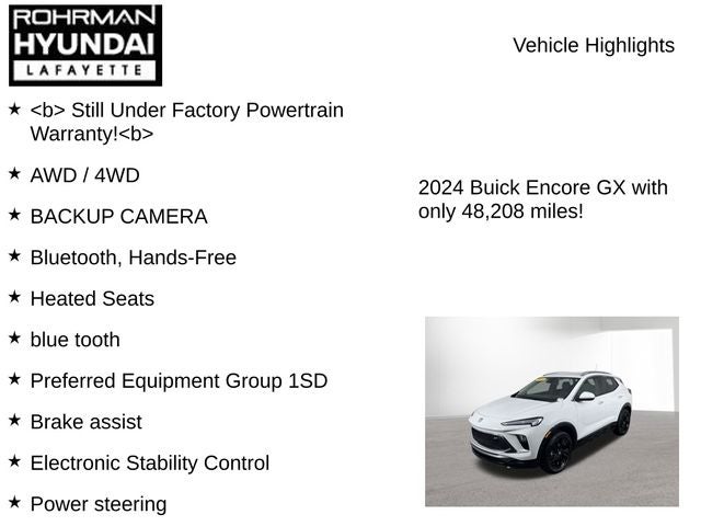 2024 Buick Encore GX Sport Touring