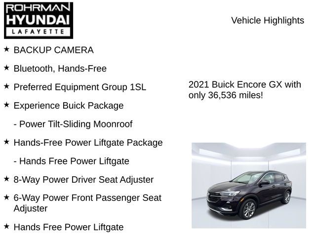 2021 Buick Encore GX Essence