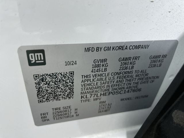 2025 Chevrolet Trax LT