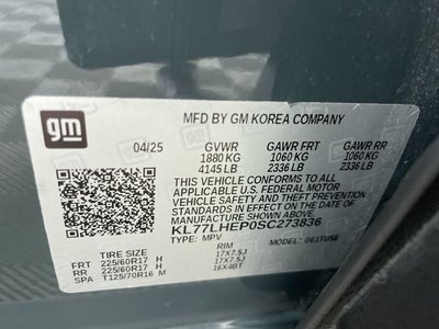 2025 Chevrolet Trax LT