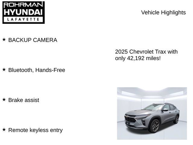 2025 Chevrolet Trax LT