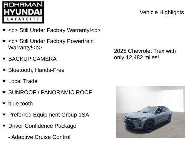 2025 Chevrolet Trax ACTIV