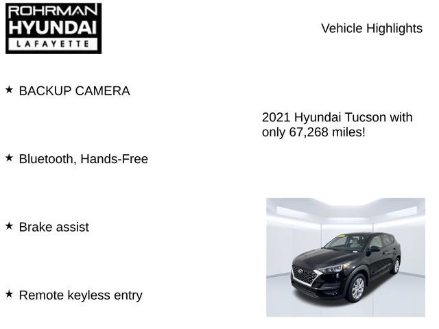 2021 Hyundai TUCSON SE