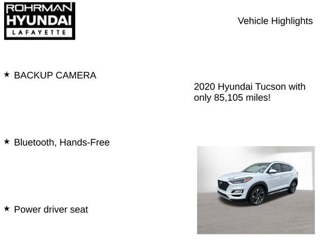 2020 Hyundai TUCSON Sport
