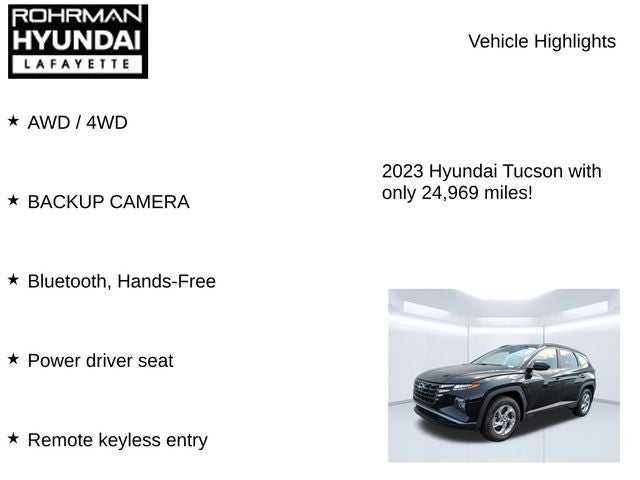 2023 Hyundai TUCSON SEL