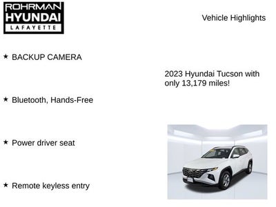 2023 Hyundai TUCSON SEL