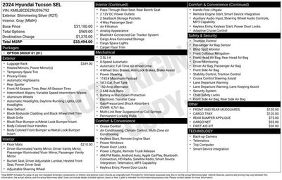 2024 Hyundai TUCSON SEL