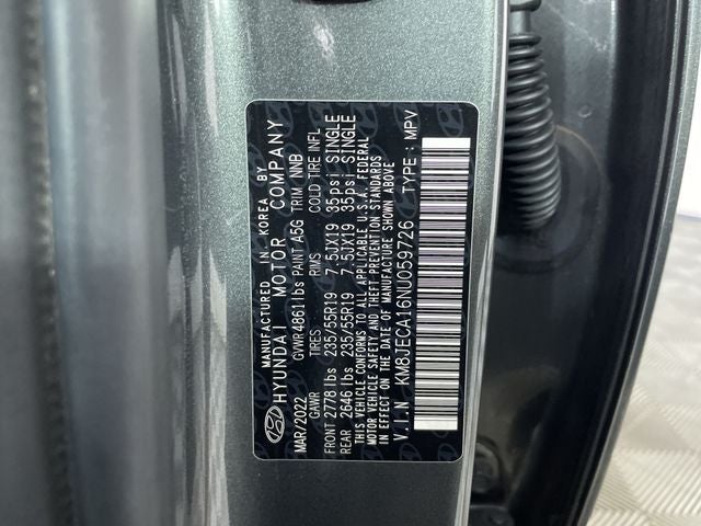 2022 Hyundai TUCSON HYBRID Limited