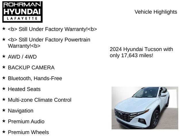 2024 Hyundai TUCSON HYBRID Limited