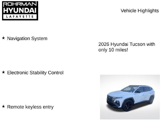 2026 Hyundai TUCSON HYBRID Limited