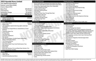 2023 Hyundai KONA Limited