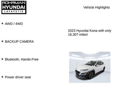 2023 Hyundai KONA Limited