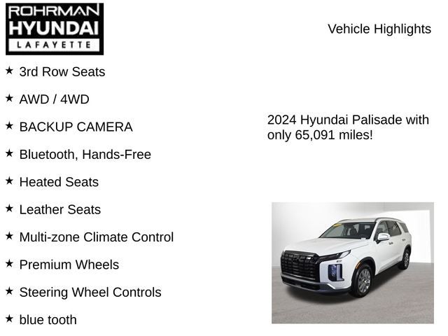 2024 Hyundai PALISADE SEL