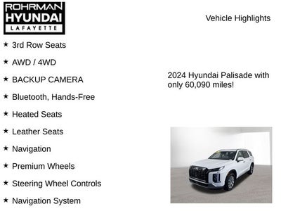 2024 Hyundai PALISADE SEL