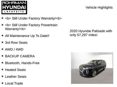 2020 Hyundai PALISADE Limited