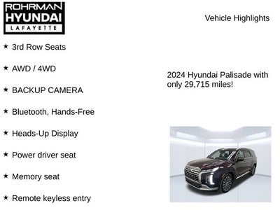 2024 Hyundai PALISADE Calligraphy