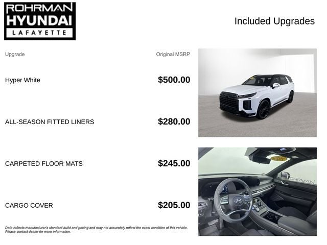 2025 Hyundai PALISADE Calligraphy Night Edition