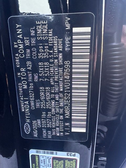 2027 Hyundai PALISADE XRT Pro