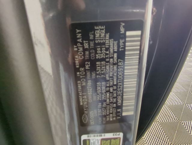 2026 Hyundai PALISADE XRT Pro