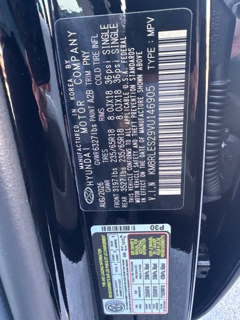2027 Hyundai PALISADE SEL AWD