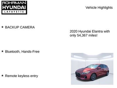 2020 Hyundai ELANTRA GT Auto