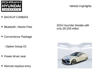 2024 Hyundai SONATA SEL