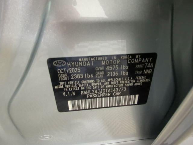 2026 Hyundai SONATA HYBRID Blue