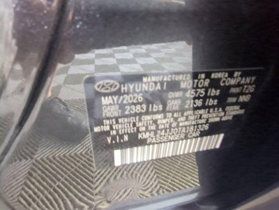 2026 Hyundai SONATA HYBRID Blue