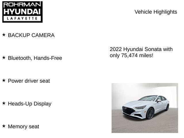 2022 Hyundai SONATA Limited