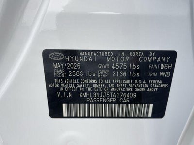 2026 Hyundai SONATA HYBRID SEL