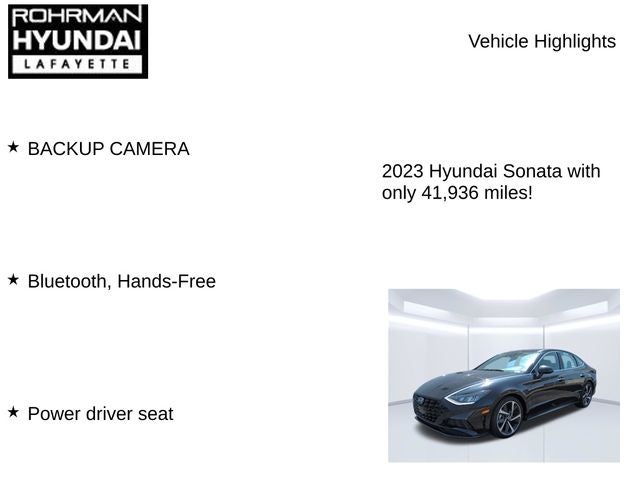 2023 Hyundai SONATA SEL Plus