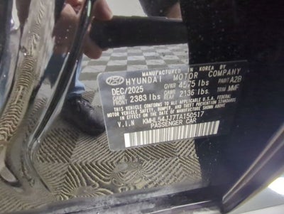 2026 Hyundai SONATA HYBRID Limited