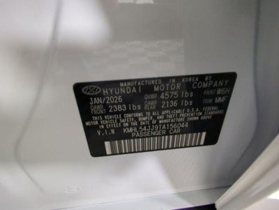 2026 Hyundai SONATA HYBRID Limited