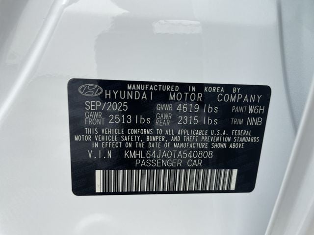2026 Hyundai SONATA SEL Sport