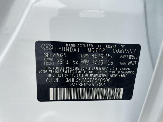 2026 Hyundai SONATA SEL Sport