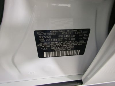 2026 Hyundai SONATA SEL Sport