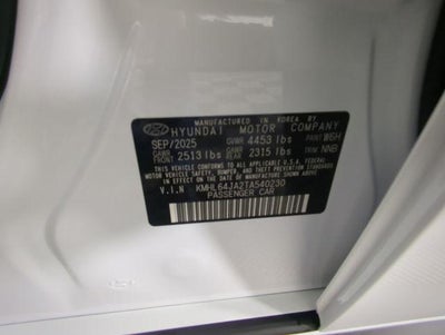 2026 Hyundai SONATA SEL Sport