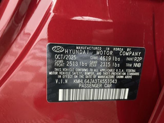 2026 Hyundai SONATA SEL Sport