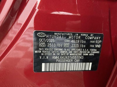 2026 Hyundai SONATA SEL Sport