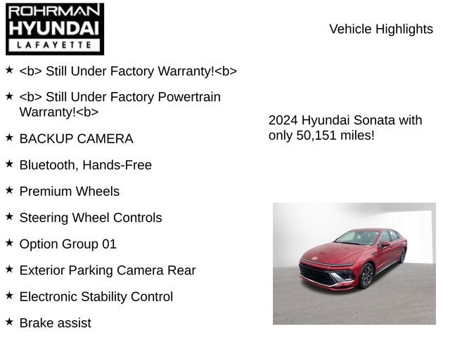 2024 Hyundai SONATA SEL