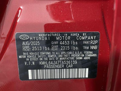 2026 Hyundai SONATA SEL Sport