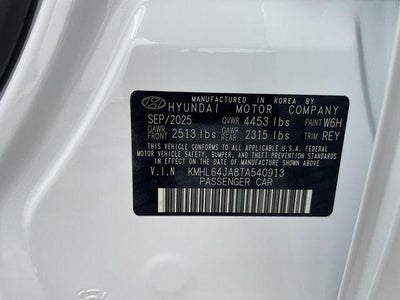 2026 Hyundai SONATA SEL Sport