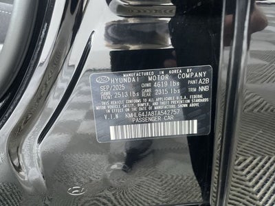 2026 Hyundai SONATA SEL Sport