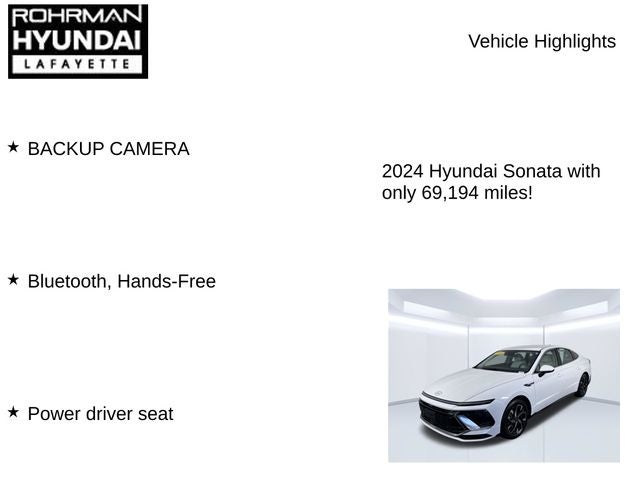 2024 Hyundai SONATA SEL