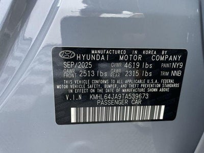 2026 Hyundai SONATA SEL Sport