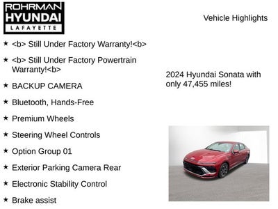 2024 Hyundai SONATA SEL